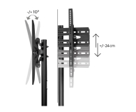 Hama MOBILNY Stojak do TV VESA 600x400 75" MAX 40 KG - 1516987 - zdjęcie 2